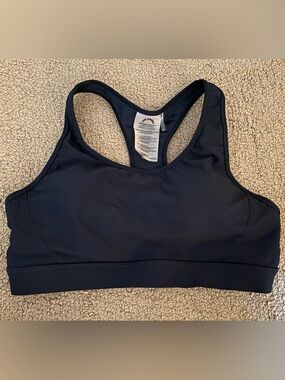 The Upside Black Racerback Sports Bra